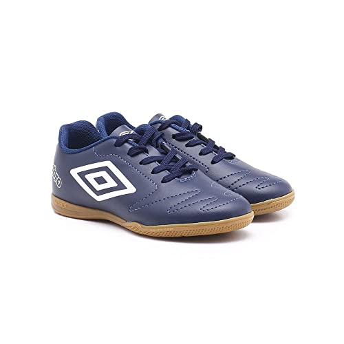 CHUTEIRA FUTSAL UMBRO CLASS 2.2 JR MARINHO/BRANCO-35