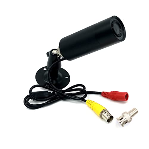 CNDST 1080P 3MP HD 4-in-1 TVI/CVI/AHD/960H CVBS CCTV 10 Stück 940nm IR-LEDs Nachtsicht Mini Spy Pinhole Bullet wasserdichte Überwachungskamera, Für 1080P 4-in-1 TVI/AHD/CVI/CVBS/960H DVR, f3.6mm Cover