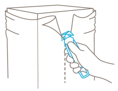 Martor 10 X Coltelli Di Sicurezza, Lama Nascosta, Secumax 150 Rilevabile Al Metal Detector, Cutter Professionale, Per Taglio Di Nastro Adesivo, Leggero, Plastica, Per Destrorsi E Mancini - 10