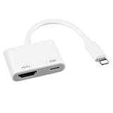 Adaptateur vers HDMI 1080P pour TV:Profitez d'une expérience visuelle exceptionnelle en dupliquant instantanément l'écran de votre ou iPad sur votre téléviseur, moniteur ou projecteur. Cet adaptateur light hdmi permet une transmission vidéo fluide et stable en résolution 1080P HD.