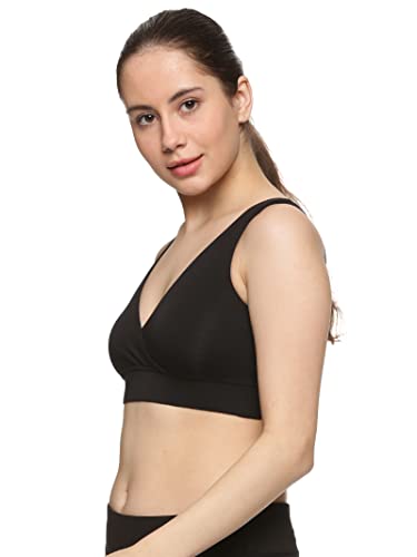 Image of &Circus Maternity Bra | Nursing Bra for Women | Pull Down Feeding Bra | Non Padded Bra for Women Slip On | Tencel Micromodal