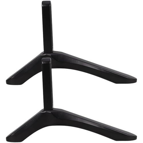 Pied de télévision stable réglable en aluminium pour support TV de bureau