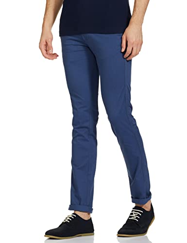 Image of V Dot Men's Skinny Fit Casual Trousers