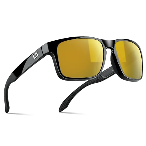Image of B.N.U.S Italy Made Classic Sunglasses for Men and Women Corning Real Glass Lenses with Polarized Option