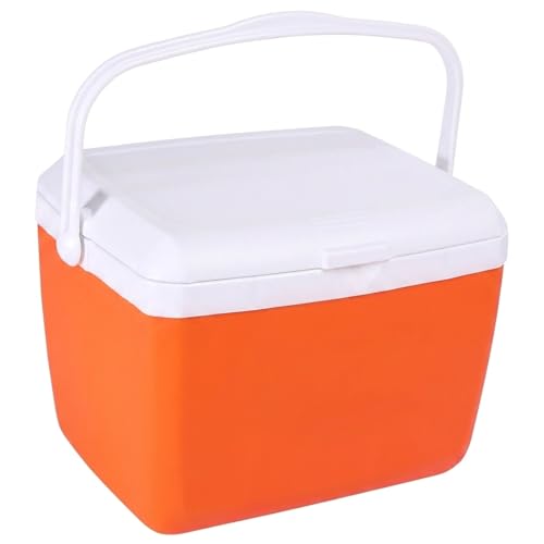 �N�[���[�{�b�N�X ���^ �y�� �n�[�h �ۗ�ܕt�� 5L/8L/13L/26L �ۗ�ۉ����p �s�N�j�b�N �A�E�g�h�A �L�����v �ނ� �h�Зp ���ݕ� �X �H�ޕۊǂɓK�� (8L,�I�����W�F)