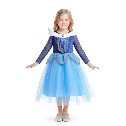 Vestido de Princesa Daisy para Niñas Pequeñas miniatura 6