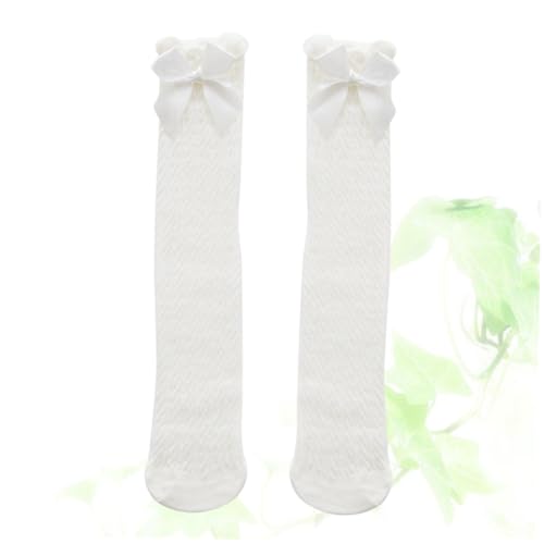 Girls Cotton Socks Big Bow Long Knee-high Design for Toddlers Soft Breathable and Comfortable for Everyday Wear for Dresses and Skirts2
