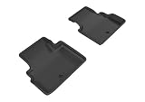 3D MAXpider Second Row Custom Fit All-Weather Floor Mat for Select Infiniti Q60 Models - Kagu Rubber