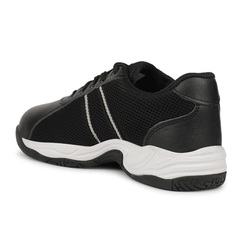 Image of Liberty Freedom ROCKELETWF Black Safety Lacing Oxford Shoes for Men - 5