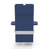 nexinex Glasfaserkabel Adapter | Kupplung SC auf SC Simplex | Verbinder für LWL Patchkabel | Buchse/weiblich – Ansicht 6