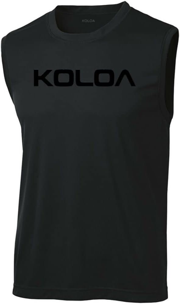 Joe's USAKoloa Logo Moisture Wicking Sleeveless Muscle T-Shirts -XS-4XL