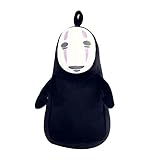 No Face Man Stuffed Plush Toy Collectible Anime Adorable Plush Doll Toys for Girls Boys Birthday, New Year, 14IN/36CM (Purple, Medium)
