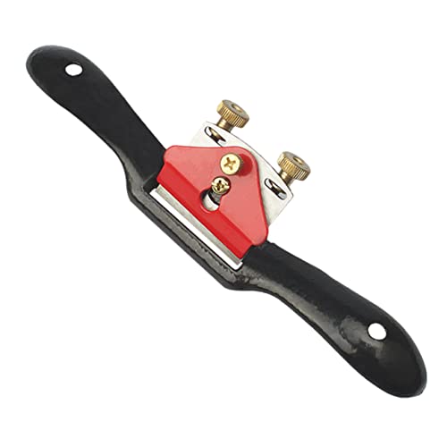 SHINEOFI Adjustable Large Wood Planer with Blade Hand Planing Tool for Woodworking Chamfering Trimming and Fine Surface Smoothing Manual Wood Rasps for DIY Craft and Door Installation