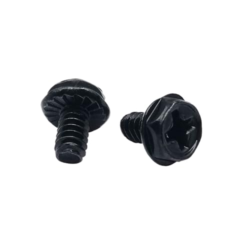 25 ubN Vo[ 6#-32x5/6/8mm PCP[X d PSU n[hhCu }U[{[h Xbgwbh}EgŒlW DIY Rs[^[(Silver,6-32x6mm)