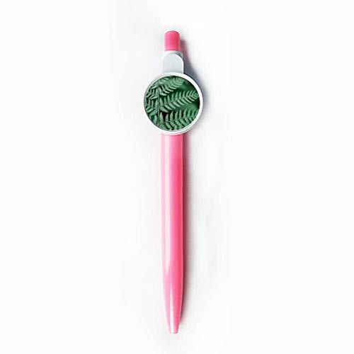 Stylo à bille rétractable bleu plante pour écrire vos pensées