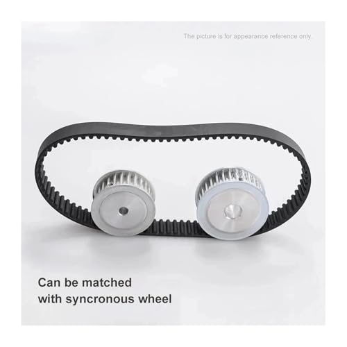 Courroie de distribution caoutchouc HTD 5M 930mm synchrone pour moteur pas à pas - 5