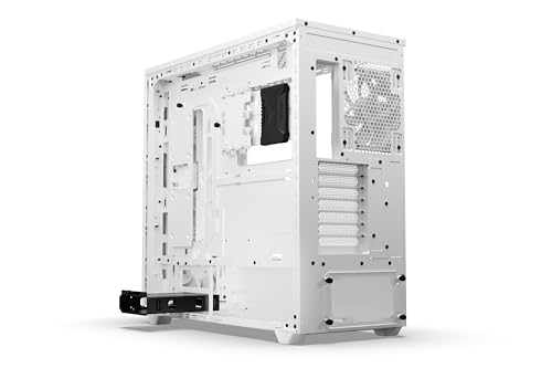 Image of be quiet! Shadow Base 800 FX - ARGB - 4 Light Wings 140mm PWM Fans - Mid-Tower PC Gaming Case - 420mm radiators or E-ATX motherboards Support -White - BGW64