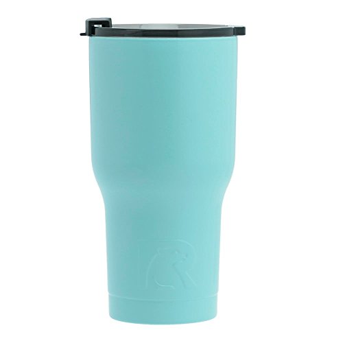 80% Off Discount RTIC Tumbler, 20 oz, Teal, Insulated Travel Stainless Steel Mug, Hot Or Cold Drinks, with Splash Proof Lid