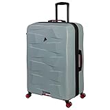 it luggage Elevate 32' Hardside Checked 8 Wheel Expandable Spinner, Ice Blue