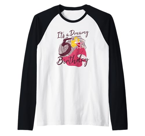T-shirt Aurora Disney 5 ans raglan confortable sans irritation