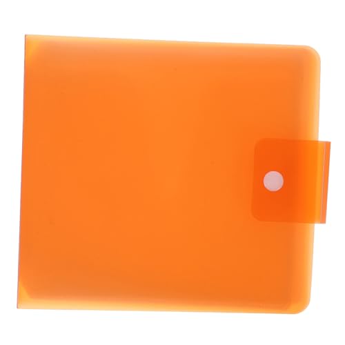 OUNONA 1Pc Capacity Dvd Storage Bag CD Wallet Disc Case for Collectors Shockproof Design with Transparent Window Compact Organizer for Travel and Home Use