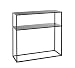 Produktbild HAKU Möbel Regal schwarz, Metall - Maße: B 80 cm x H 80 cm x T 30 cm, Style: Modern