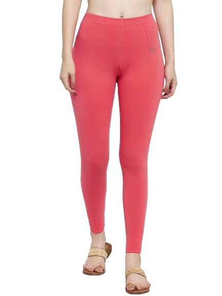 trend level Trand Level Women Solid Premium Cotton Ankle Length Leggings | Mid-Waist | Fashionwear-picture-13
