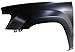Evan Fischer Front Fender Compatible with 2005-2010 Jeep Grand Cherokee Primed Steel Driver Side