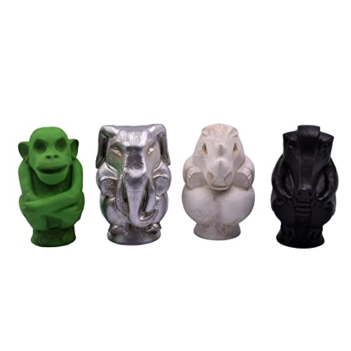 LaRetrotienda - JUMANJI juego de mesa figuras para decoración. Gran tamaño 9,5 cm