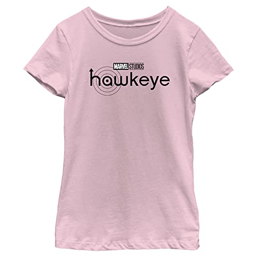 T-shirt Marvel Hawkeye rose fille taille L vêtement coton col rond