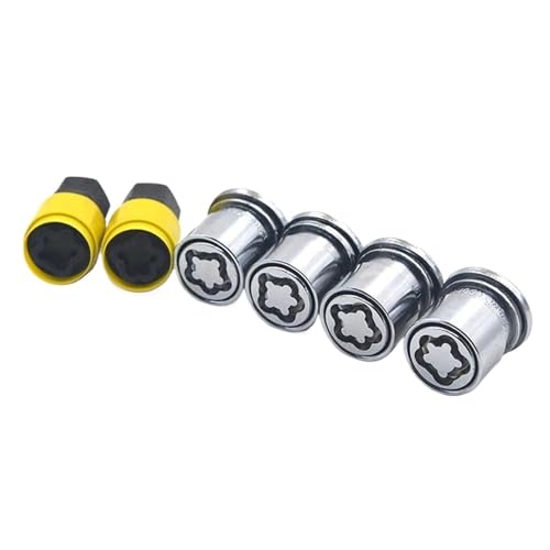 Tuercas de bloqueo rueda coche M12X1.5 tornillo antirrobo Toyota