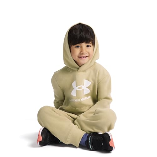 Image of Under Armour Boys' 2-Piece Hoodie Set, Pullover Sweatshirt and Fleece Pants