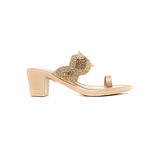 Image of Khadim's Cleo Block Heel Sandal for Women