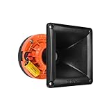 PRV AUDIO WG270Ph Horn Driver - 1' Exit Phenolic Compression Driver 150 Watts 8 Ohm 106.5 dB with Compact 60° x 60° Exponential Horn for Car Audio