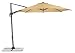 Produktbild Schneider Premium Sonnenschirm Ampelschirm Rhodos Twist eco, Natur, ca. Ø 300 cm, rund