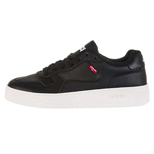 Levi's Damen Glide S Sneaker, Regular Black, 37 EU