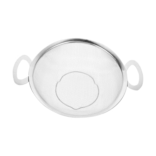 Amosfun cesta colador tapón del fregadero neto cesta del colador del fregadero Hundir colador de cocina escurridor de verduras colador doméstico cuenco para lavar arroz Acero inoxidable