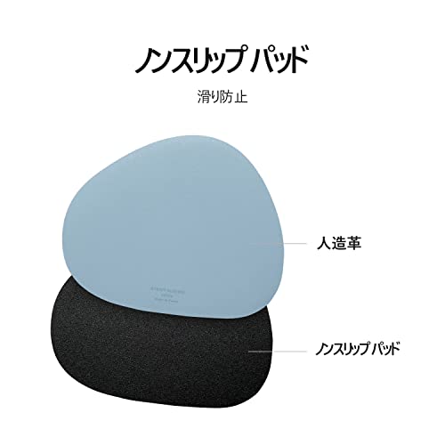 Image of GREEDY FARMERS Mouse pad, Non-Slip Washable Waterproof Computer Mouse pad (Baby Blue)