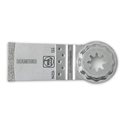 Fein Starlock Plus E-Cut Diamond Saw Blade - Precision Cutting for Perfect, Clean Cut Edges on CFRP and Fiberglass, 1-3/8