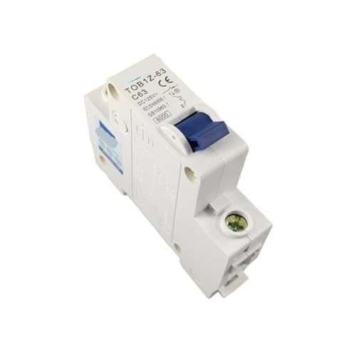 Disjoncteur monophasé 63 A courbe C pour sécuriser l'installation solaire de la maison