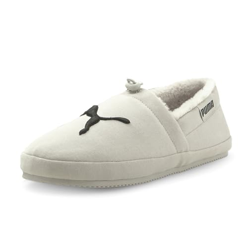 PUMA PUMA unisex child Tuff Moccasin Slipper, Nimbus Cloud-puma Bl, 5 Big Kid US