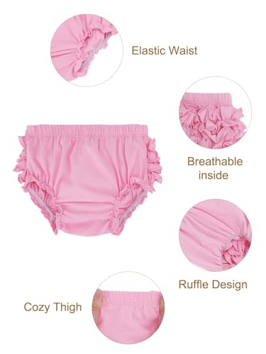 image for Century Star Baby Bloomers Ruffle Diaper Cover for Toddler Girls Newbo