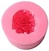 FireAngels Molde de silicona para velas de aromaterapia, bola de rosa 3D...