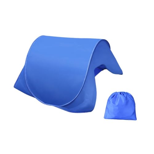 kowaku Mini Beach Instant Canopy Zipper with Head Shade Automatic Shade Tent for Fishing Outdoor Dog Pet, Blue