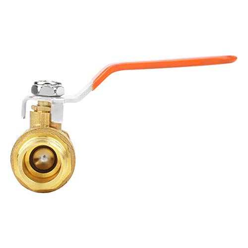 Válvula de esfera de latão DN15 Válvula de esfera macho 2 Válvula de esfera 1 e válvula de esfera de