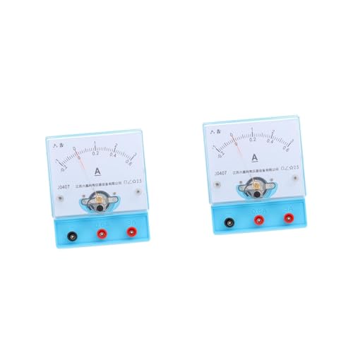 Ammeter pour expériences de physique outil mesure électricité 2 pièces