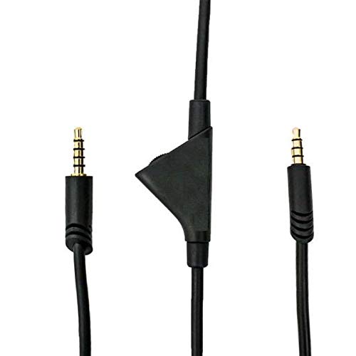 A10 Volume Control Cable Cord Aux Wire for AstroA10 Gaming Headsets (Note: No Inline Mute)