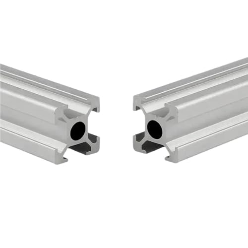 Profilé en aluminium à fente V 2020 argent pour atelier de modélisme et établi DIY