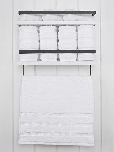 image for American Soft Linen Luxury Hand Towels for Bathroom, 100% Cotton Turki