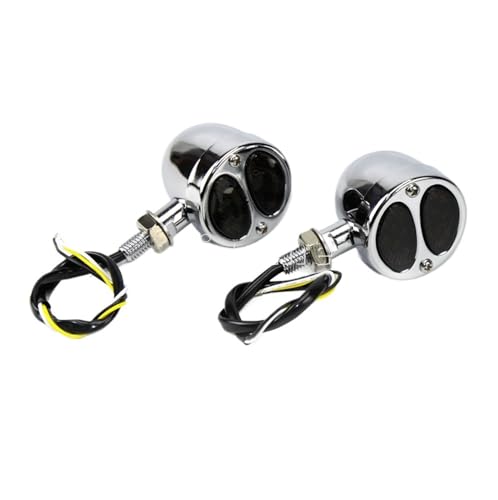 Clignotant moto 3 en 1 avec feu arrière et de freinage pour Chopper et Bobber